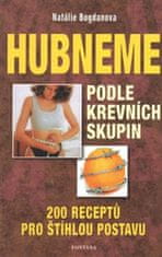 Natálie Bogdanova: Hubneme podle krevních skupin - 200 receptů pro štíhlou postavu