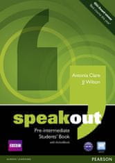 Antonia Clare: Speakout Pre-Intermediate Students´ Book w/ DVD/Active Book Multi-Rom Pack