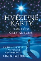 Crystal Bush: Hvězdné karty Lindy Goodman - kniha a 33 karet s astrologií a numerologií Lindy Goodman