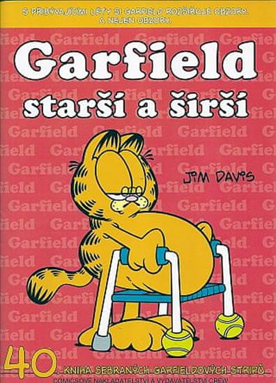 Jim Davis: Garfield starší a širší