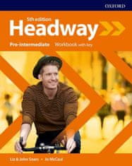 Liz a John Soars: New Headway Pre-Intermediate Workbook with Answer Key (5th)