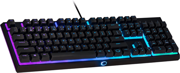 herná klávesnica Cooler Master MK110, US RGB antighosting hybridné spínače