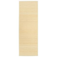 Vidaxl Podložka na jogu prírodná 60x180 cm bambusová