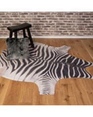 Obsession Kusový koberec Toledo 192 black white 155x190 tvar kožušiny
