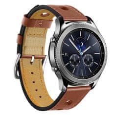 BStrap Leather Italy remienok na Samsung Gear S3, brown