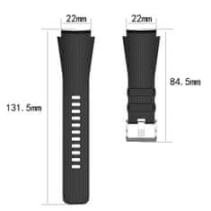 BStrap Silicone Davis remienok na Samsung Gear S3, gray