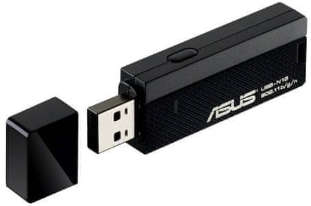 Asus USB-N13 V2 (90IG05D0-MO0R00) wi-fi adaptér 300 Mbps 802.11b, g, n