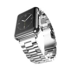 BStrap Stainless Steel Boston remienok na Apple Watch 38/40/41mm, Silver