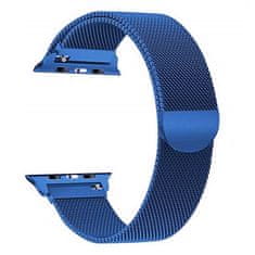 BStrap Milanese remienok na Apple Watch 38/40/41mm, Blue