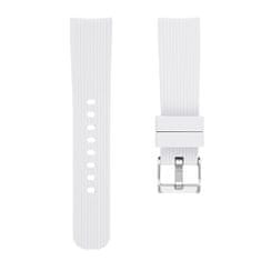 BStrap Silicone Line (Large) remienok na Samsung Galaxy Watch Active 2 40/44mm, white