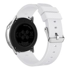 BStrap Silicone Line (Large) remienok na Samsung Galaxy Watch Active 2 40/44mm, white