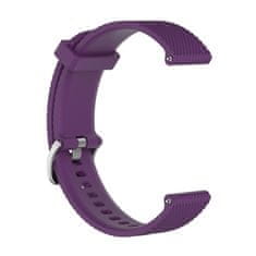 BStrap Silicone Bredon remienok na Huawei Watch GT/GT2 46mm, purple