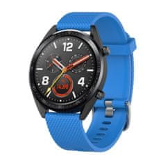 BStrap Silicone Bredon remienok na Huawei Watch GT/GT2 46mm, blue