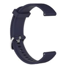 BStrap Silicone Bredon remienok na Huawei Watch GT/GT2 46mm, dark blue