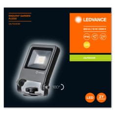 LEDVANCE LED ENDURA GARDEN FLOOD SPIKE BK vonkajšie svietidlo