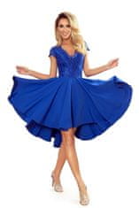 Numoco Dámske šaty 300-3 Patricia, kráľovská modrá, XL
