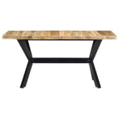 Petromila vidaXL Jedálenský stôl 140x70x75 cm masívne mangovníkové drevo