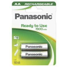 PANASONIC Batérie nabíjacie AA , NiMH 1.2V/1900 mAh, 2 ks/bal.