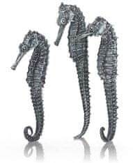 Oase Akváriová dekorácia biOrb seahorse 3 pack metallic black