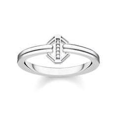 Thomas Sabo Prsteň "Vintage" , D_TR0036-725-14-52, Sterling Silver, 925 Sterling silver, white diamond