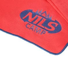 NILLS CAMP rýchloschnúci uterák z froté NCR01, ružová/modrá
