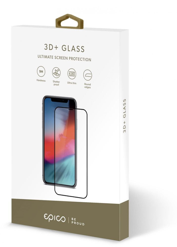 EPICO 3D+ GLASS iPhone XS Max/ 11 Pro Max - čierna (42512151300001)