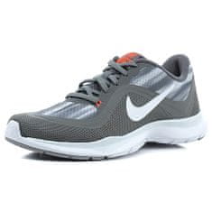 Nike W FLEX TRAINER 6 PRINT, 20 | WOMEN TRAINING | WOMENS | LOW TOP | Tumbled GREY / WHITE-DEEP PEWTER | 7.5