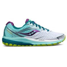 Saucony Dámska bežecká obuv , RIDE 9 | RUNNING | WHITE/TEAL/PURPLE | S10318-7 | US 6 | UK 4 | EU 37 | CM 22.5