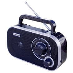 Roadstar Rádio , TRA-2235/BK, prenosné, FM, repro, anténa, batéria