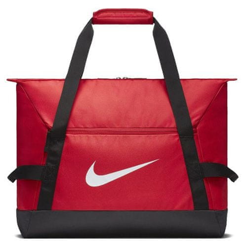 Nike NK ACDMY TEAM M DUFF, 30 | FOOTBALL / SOCCER | ADULT UNISEX | DUFFEL GRIP DRUM | UNIVERSITY RED / BLACK / WHITE | MISC