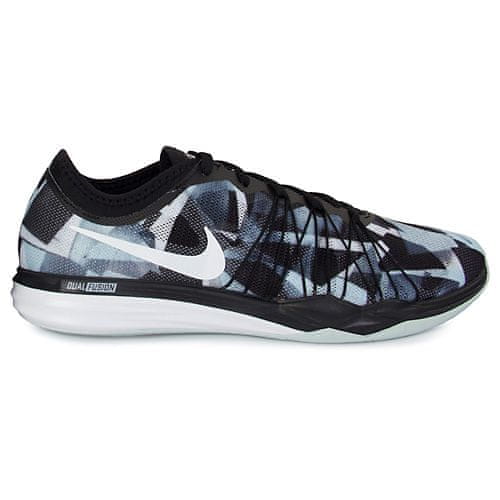 Nike W DUAL FUSION TR HIT PRNT, 20 | WOMEN TRAINING | WOMENS | LOW TOP | BLACK / GLACIER BLUE-WOLF GREY-W | 7