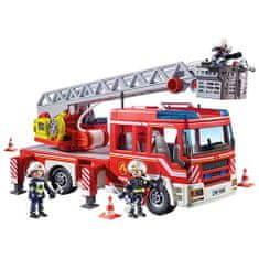 Playmobil Hasičské auto s rebríkom , Hasiči, 14 dielikov