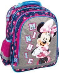 Derform Školský batoh Minnie Mouse ergonomický 38cm modrý