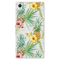 iSaprio Plastový kryt - Pineapple Pattern 02 pre Sony Xperia Z1