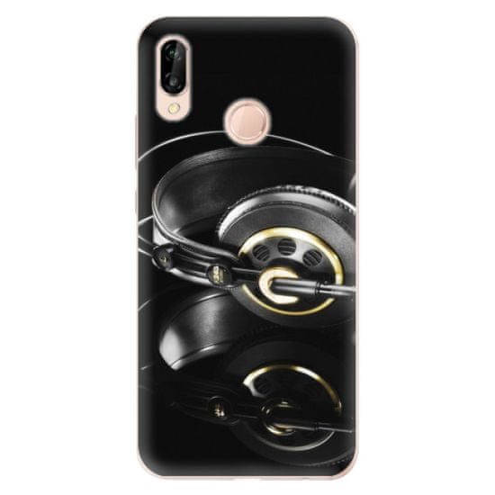 iSaprio Silikónové puzdro - Headphones 02 pre Huawei P20 Lite