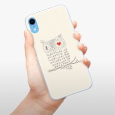 iSaprio Silikónové puzdro - I Love You 01 pre Apple iPhone Xr