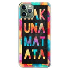 iSaprio Silikónové puzdro - Hakuna Matata 01 pre Apple iPhone 11 Pro