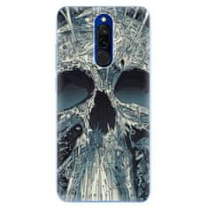 iSaprio Silikónové puzdro - Abstract Skull pre Xiaomi Redmi 8