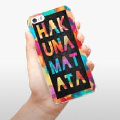 iSaprio Silikónové puzdro - Hakuna Matata 01 pre Apple iPhone 5/5S/SE