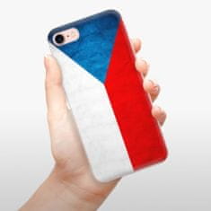 iSaprio Silikónové puzdro - Czech Flag pre Apple iPhone 7 / 8