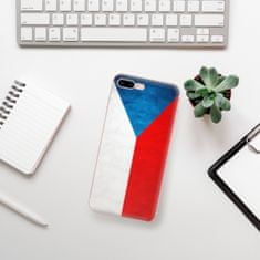 iSaprio Silikónové puzdro - Czech Flag pre Apple iPhone 7 Plus / 8 Plus