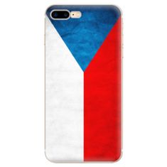 iSaprio Silikónové puzdro - Czech Flag pre Apple iPhone 7 Plus / 8 Plus