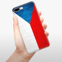 iSaprio Silikónové puzdro - Czech Flag pre Apple iPhone 7 Plus / 8 Plus