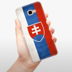 iSaprio Silikónové puzdro - Slovakia Flag pre Samsung Galaxy J4+