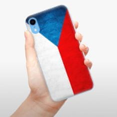 iSaprio Silikónové puzdro - Czech Flag pre Apple iPhone Xr