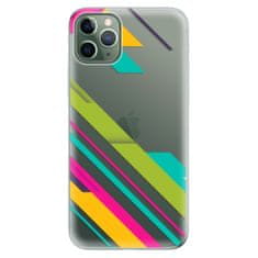 iSaprio Silikónové puzdro - Color Stripes 03 pre Apple iPhone 11 Pro Max