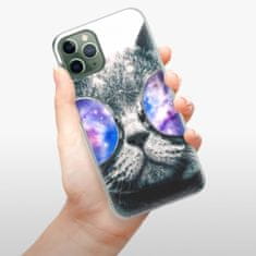 iSaprio Silikónové puzdro - Galaxy Cat pre Apple iPhone 11 Pro