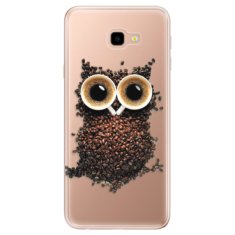 iSaprio Silikónové puzdro - Owl And Coffee pre Samsung Galaxy J4+