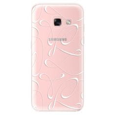 iSaprio Silikónové puzdro - Fancy - white pre Samsung Galaxy A3 (2017)