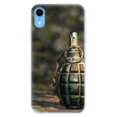 iSaprio Silikónové puzdro - Grenade pre Apple iPhone Xr